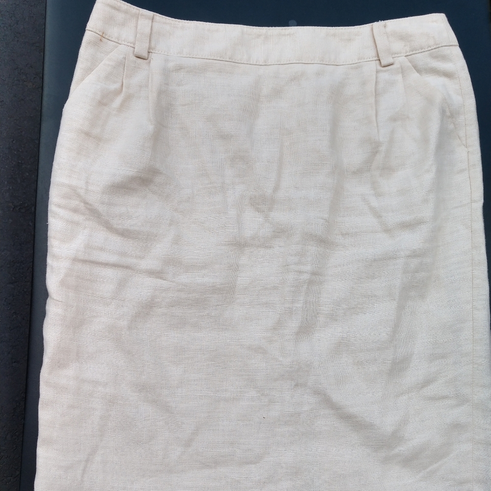 Banana Republic linen skirt